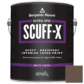 Краска Ultra Spec SCUFF-X Interior Matte Finish (484) цвет 2107-20 Mocha Brown