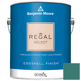 Краска Regal Select Waterborne Interior Eggshell Finish (549) цвет 672 Intercoastal Green