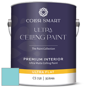 COLOR SMART CS 758 ULTRA CEILING PAINT ультраматовая краска цвет 2056-50 Baby Boy Blue