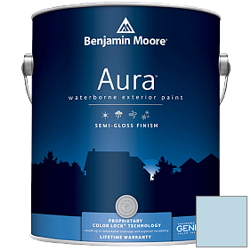 Краска Aura Waterborne Exterior Semi-Gloss Finish (632) цвет 807 Soft Sky
