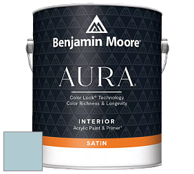 Benjamin Moore Aura 526 Waterborne Interior Satin Finish покрытие цвет NCS S 1515-B 