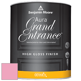 Benjamin Moore Aura 148 Grand Entrance High Gloss эмаль цвет 2000-50 Blush Tone