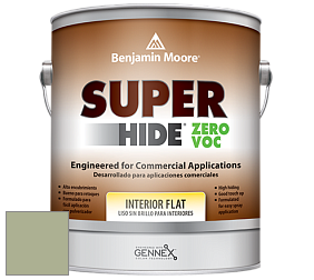 Benjamin Moore 355 Super Hide Zero Voc Interior Flat краска цвет HC-118 BM HC-118