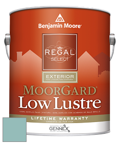 Benjamin Moore W103 Regal Select Exterior Paint-MoorGard Low Lustre Finish краска цвет 676 Spirit in the Sky