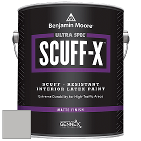 Benjamin Moore 484 Ultra Spec SCUFF-X Interior Matte Finish краска цвет NCS S 2500-N 