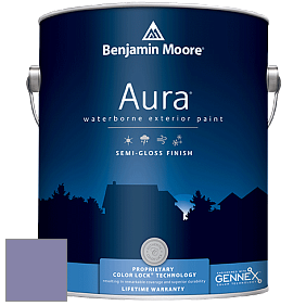 Benjamin Moore Aura 632 Waterborne Exterior Semi-Gloss Finish краска цвет 2070-40 Spring Purple