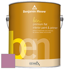 Benjamin Moore Ben W625 Premium Interior Latex Flat краска цвет 2083-40 Begonia