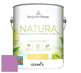 Benjamin Moore 514 Natura Interior Semi-Gloss Finish краска цвет 2075-40 Pink Raspberry