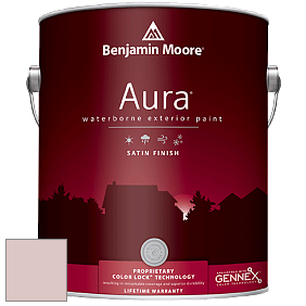 Benjamin Moore Aura 631 Waterborne Exterior Satin Finish краска цвет 2102-60 Honey Hut