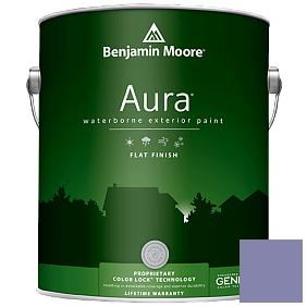 Краска Aura Waterborne Exterior Flat Finish (629) цвет 1406 Purple Heart