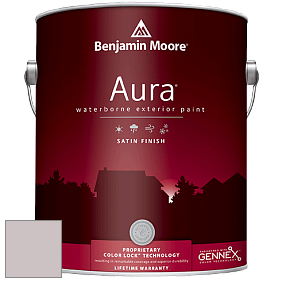 Benjamin Moore Aura 631 Waterborne Exterior Satin Finish краска цвет 2113-60 Porcelain