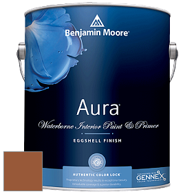 Benjamin Moore Aura 524 Waterborne Interior Eggshell Finish краска цвет NCS S 4550-Y40R 