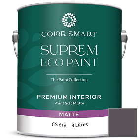 Краска COLOR SMART CS 619 SUPREM ECO PAINT матовая краска цвет AF-645 