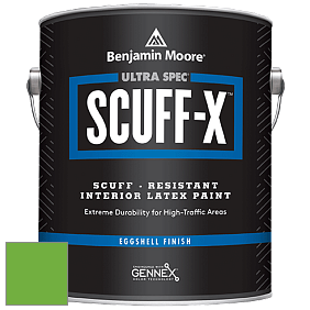 Benjamin Moore 485 Ultra Spec SCUFF-X Interior Eggshell Finish краска цвет 2032-30 Fresh Lime