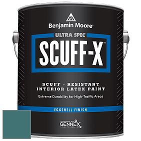 Benjamin Moore 485 Ultra Spec SCUFF-X Interior Eggshell Finish краска цвет 2053-30 North Sea Green