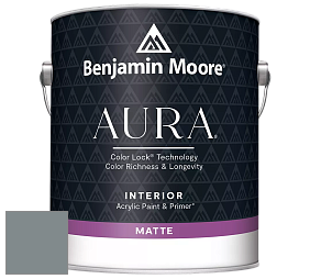 Benjamin Moore Aura 522 Interior Paint - Matte краска цвет NCS S 5005-B20G 