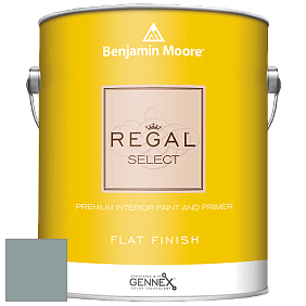 Benjamin Moore 547 Regal Select Waterborne Interior Flat Finish краска цвет 2123-30 Sea Star