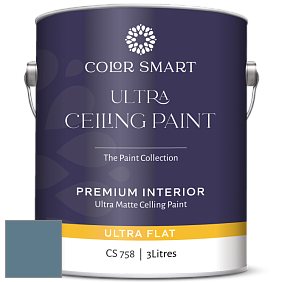 COLOR SMART CS 758 ULTRA CEILING PAINT ультраматовая краска цвет AF-520 