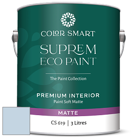 COLOR SMART CS 619 SUPREM ECO PAINT матовая краска цвет 820 Misty Blue