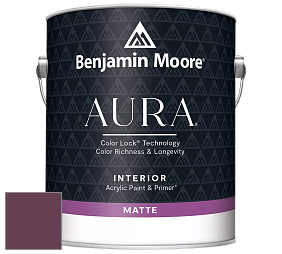 Benjamin Moore Aura 522 Interior Paint - Matte краска цвет 2075-10 Dark Burgundy