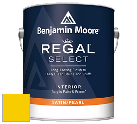 Benjamin Moore 550 Regal Select Waterborne Interior Pearl Finish краска цвет 2023-30 Sun Porch