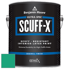 Benjamin Moore 485 Ultra Spec SCUFF-X Interior Eggshell Finish краска цвет 2045-30 Green Leaf