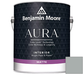 Краска Benjamin Moore Aura Interior Paint - Matte (522) цвет HC-165 BM HC-165