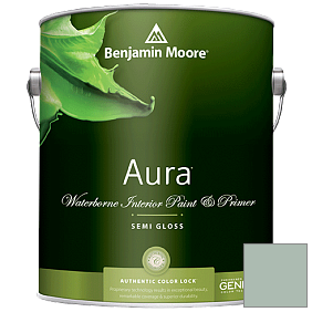 Краска Aura Waterborne Interior Semi-gloss Finish (528) цвет HC-143 BM HC-143