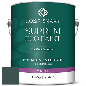 COLOR SMART CS 619 SUPREM ECO PAINT матовая краска цвет 2054-10 Bavarian Forest