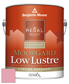 Benjamin Moore W103 Regal Select Exterior Paint-MoorGard Low Lustre Finish краска цвет 2007-50 Supple Pink