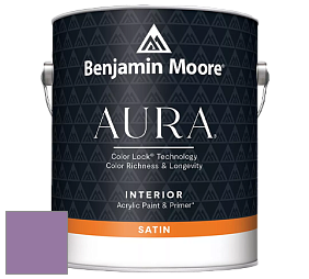 Benjamin Moore Aura 526 Waterborne Interior Satin Finish покрытие цвет NCS S 3040-R50B 