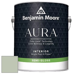 Benjamin Moore Aura 528 Waterborne Interior Semi-gloss Finish краска цвет HC-140 BM HC-140