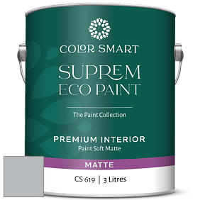 COLOR SMART CS 619 SUPREM ECO PAINT матовая краска цвет NCS S 2502-B 