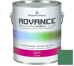 Краска Benjamin Moore 792. Advance Interior Paint-Satin эмаль цвет 2038-20 Irish Clover