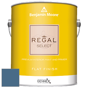 Benjamin Moore 547 Regal Select Waterborne Interior Flat Finish краска цвет NCS S 5030-R90B 