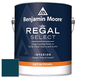 Benjamin Moore 550 Regal Select Waterborne Interior Pearl Finish краска цвет RAL 5020 