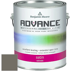 Benjamin Moore 792 Advance Interior Paint-Satin эмаль цвет 2139-30 Sharkskin