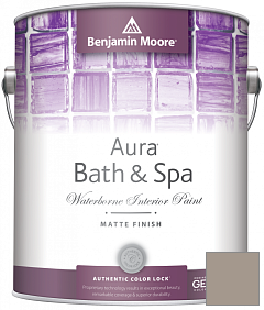 Краска Benjamin Moore Aura Bath & Spa Interior Paint Matte Finish (532) цвет AC-36 BM AC-36
