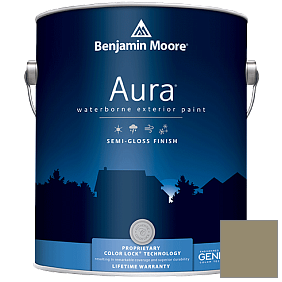 Краска Aura Waterborne Exterior Semi-Gloss Finish (632) цвет HC-97 BM HC-97
