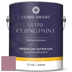 COLOR SMART CS 758 ULTRA CEILING PAINT ультраматовая краска цвет 2082-40 Rosewood