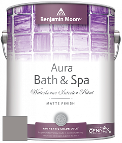 Benjamin Moore Aura 532 Bath & Spa Waterborne Interior Paint Matte Finish краска цвет NCS S 4502-Y80R 