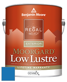 Benjamin Moore W103 Regal Select Exterior Paint-MoorGard Low Lustre Finish краска цвет 2066-30 Big Country Blue