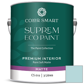 Краска COLOR SMART CS 619 SUPREM ECO PAINT матовая краска цвет 2052-60 China Blue