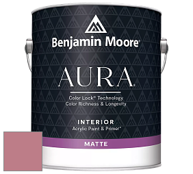 Benjamin Moore Aura 522 Interior Paint - Matte краска цвет 2005-40 Genuine Pink