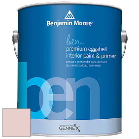 Benjamin Moore Ben W626 Premium Interior Latex Eggshell краска цвет 2094-60 Pleasant Pink