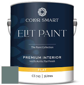 COLOR SMART CS 745 ELIT PAINT глубокоматовая моющаяся краска цвет 2123-20 Caribbean Teal