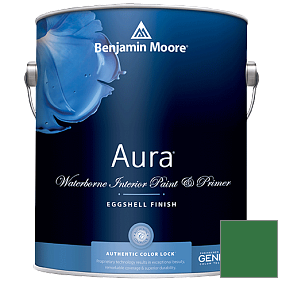 Краска Aura Waterborne Interior Eggshell Finish (524) цвет 2037-10 Amazon Moss
