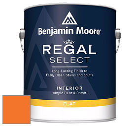 Benjamin Moore 547 Regal Select Waterborne Interior Flat Finish краска цвет RAL 2008 