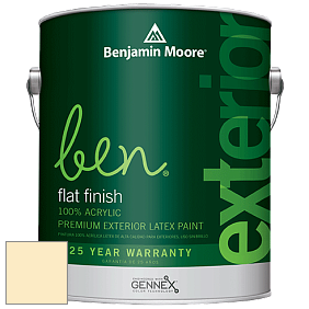 Benjamin Moore Ben 541 Waterborne Exterior Flat Finish краска цвет 316 Pernod