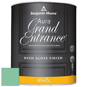 Benjamin Moore Aura 148 Grand Entrance High Gloss эмаль цвет 579 Cliffside Park
